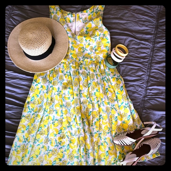 Everly Dresses & Skirts - ModCloth lemon dress